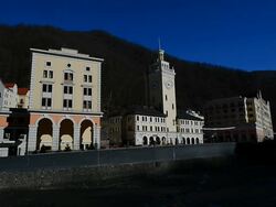E. ON IBU Biathlon World Cup - Sochi Stock Footage