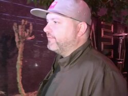 Slaine on Ben Affleck being Batman and Boston Red Sox Vs New York Yankees at Bootsy Bellows in West Hollywood Stock Footage