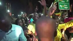 ROTY: Politics - Zimbabwe street celebrations News Clip