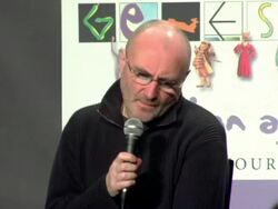 Announcement of Genesis 'Turn It On Again' Tour Dates Stock Footage