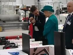 Queen touring stamp printing press News Clip