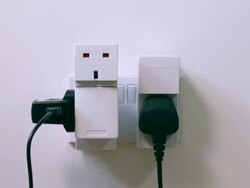 Stop motion. Overloaded power socket. Stock Footage