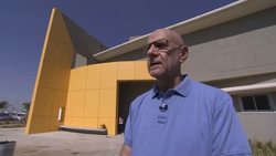 Children return to school in heavily fortified building near Gaza border News Clip