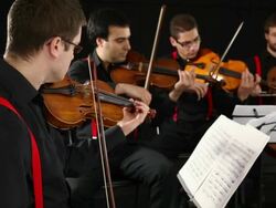 String quartet Stock Footage