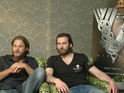 INTERVIEW - Travis Fimmel and Clive Standen on the Stock Footage