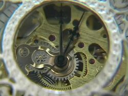 Watch with cover closed Time Lapse Stock Footage