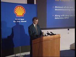 UK : ALTERNATIVE PLANS TO BREAK-UP BRENT SPAR OIL RIG News Clip