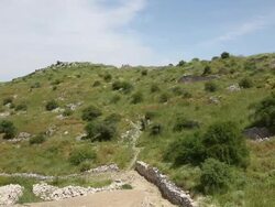 Castle, Accrocorinthos, Greece Stock Footage