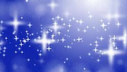 Moving Particles Loop - Stars Blue Background Stock Footage