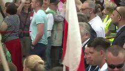 CLEAN : Thousands attend Polish pro-democracy rally News Clip