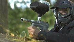 HD Super Slow-Mo: Businessman Defending The Attack Stock Footage