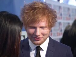 Ed Sheeran on the BRITS 2012 Red Carpet News Clip