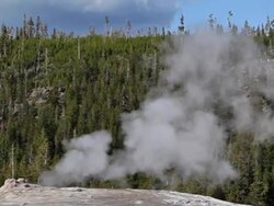 Old Faithful Stock Footage