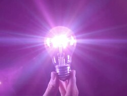 violet light Stock Footage