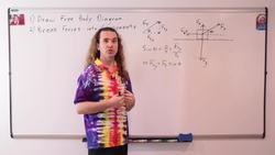 5 Steps to Solve any Free Body Diagram Problem Instructional Video
