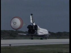 USA: US SPACE SHUTTLE COLUMBIA SUCCESSFULLY LANDS UPDATE Instructional Video