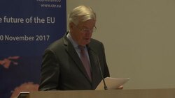 EU's chief negotiator Barnier on Brexit News Clip