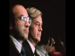 SYND 30-10-73 IMPEACHMENT OF PRESIDENT NIXON SUPPORT News Clip