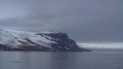 sailing along an iceberg, Svalbard 2 Stock Footage