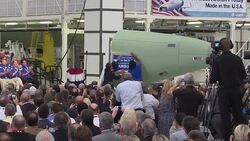 CLEAN : Taking aim at Boeing Airbus opens first US plant News Clip