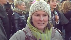 Vox Pop Women's March London Participant News Clip