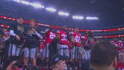 Ohio State wins the first-ever College Football Playoff national championship. The Buckeyes beat Oregon 42-20 on Monday night to win the championship game. (Jan. 13) News Clip