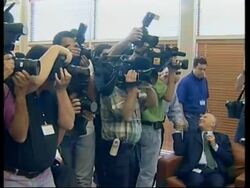 WRAP US envoy, Israeli cabinet, Arafat, comments News Clip