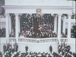 Nixon Inauguration Stock Footage