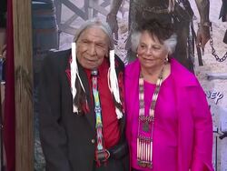 Saginaw Grant at "The Lone Ranger" Los Angeles Pre Stock Footage