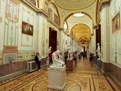 Gallery of Painting HL 1 Stock Footage