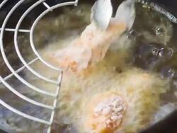 Fried Chicken Stock Footage