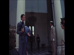 UPITN 8 7 76 GAMBIAN PRESIDENT JAWARA MEETS GISCARD D'ESTAING IN PARIS News Clip
