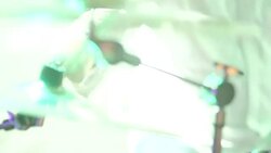 MS PANNING Man playing drums, mid section Stock Footage