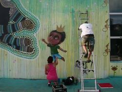 Wynwood Section Of Miami Attracts Area Graffiti Artists Stock Footage