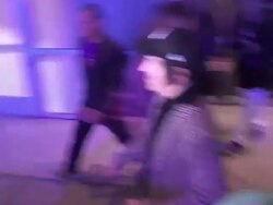 Anthony Kiedis & Flea depart Staples Center in Los Stock Footage