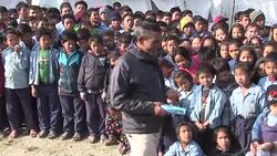 CLEAN : Nepali quake Deadly winter for the remote villages News Clip