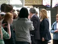 Gordon Brown visits his Kirkcaldy constituency News Clip