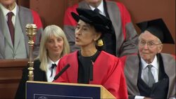 DEMOCRACY ICON GIVES ENCAENIA ADDRESS Instructional Video