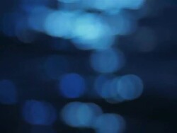 Blurred lights reflection in a river Stock Footage