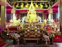 Wat Phan On Chiang Mai Thailand Stock Footage