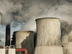 Cooling Tower Stock Footage