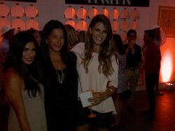 EVENT CAPSULE CHYRON - Veuve Clicquot Celebrates Clicquot Mail and the launch of Clicquot mail Truck Nationwide Tour Stock Footage