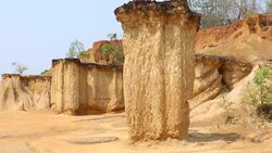 Phae Muang Phi, Ghost Canyon, Thailand Stock Footage
