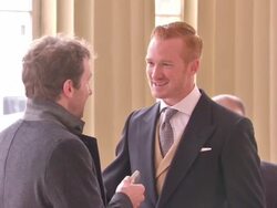 Greg Rutherford Arrival At Buckingham Palace News Clip