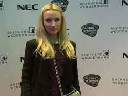 Judith Chalmers, Emily Berrington, Shaun Dooley and Myanna Buring at London Celebrity Sightings on 16th October in London, England. Stock Footage
