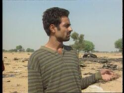 India - Press conference on air disaster News Clip