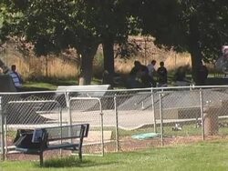 Busy Skate Park: BMX, Inline Skating, Skateboarding Stock Footage