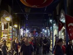 Istanbul Spice Market Stock Footage