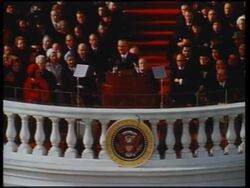 Inauguration of President  Lyndon Baines Johnson, Part 6 News Clip
