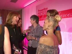 Marg Helgenberger, Holly Robinson Peete, Kristin Chenoweth at the Prevention Magazine Presents The 2nd Annual Prevention Honors Hollywood Heroes Event at West Hollywood CA. (Footage by WireImage Video/Getty Images Entertainment Video) Stock Footage